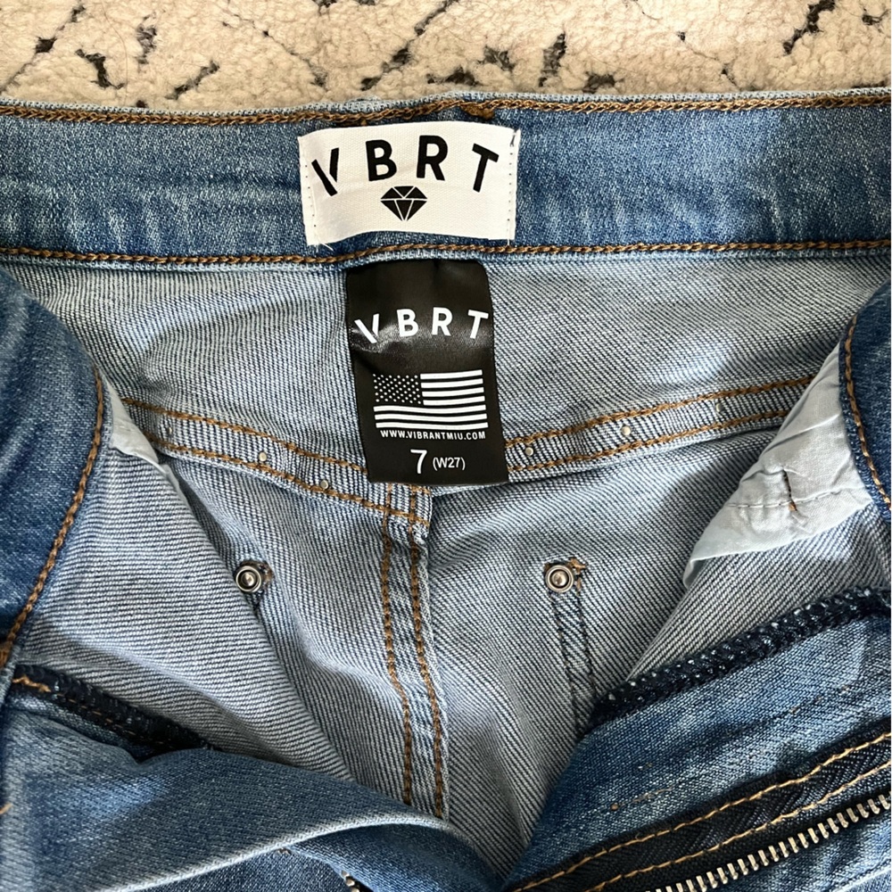VBRT Pearl High Rise Wide Leg Denim - Picture 6 of 7